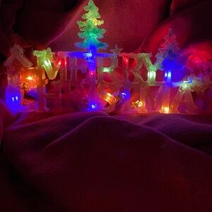 Merry Christmas, resin wall, sign, or ornament. ￼